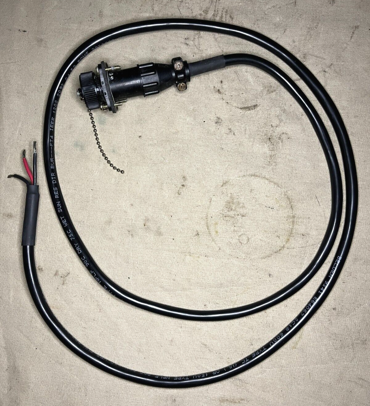 LCAC TEST SET E, RADAR 796095-2 ELECTRICAL RECEPTACLE CONNECTOR 5935-01-522-3612