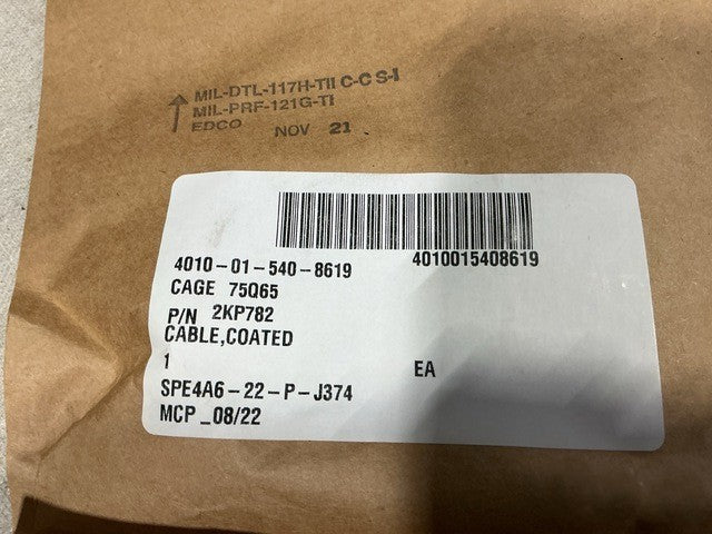 Coated Cable MTVR-MK23 NSN 4010-01-540-8619 - photo 2