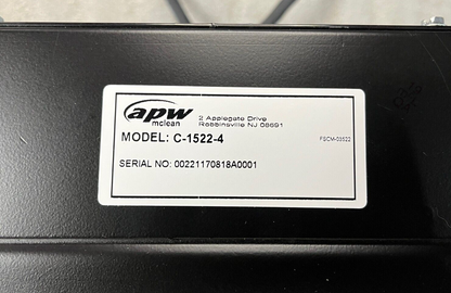 USGI MILITARY HEAVY DUTY APW 220-0070-4 VANEAXIAL FAN C-1522-4 4140-01-500-7991