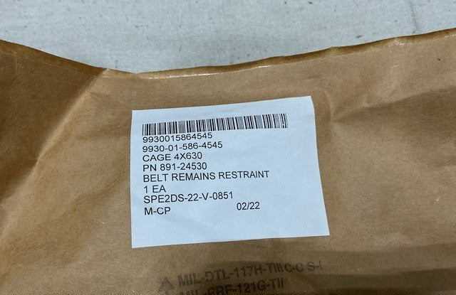 Restraint Belt 891-24530 NSN 9930-01-586-4545 - photo 5