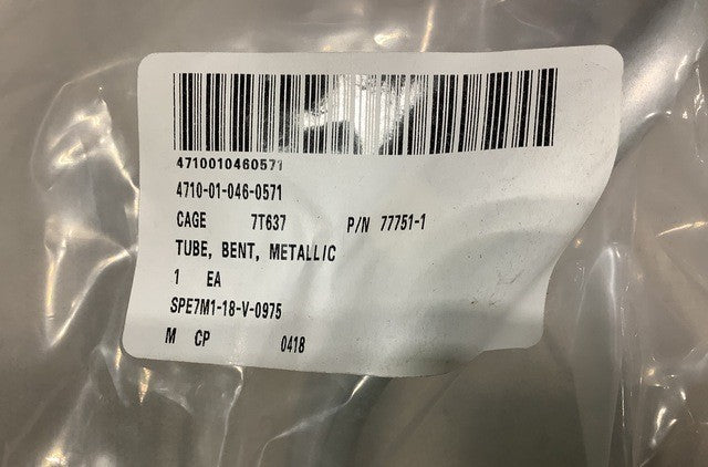 Metallic Bent Tube 77751-5 NSN 4710-01-046-0571 - photo 6