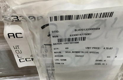 Special Shaped Seal 9515101516 NSN 5330-01-477-5081 - photo 3