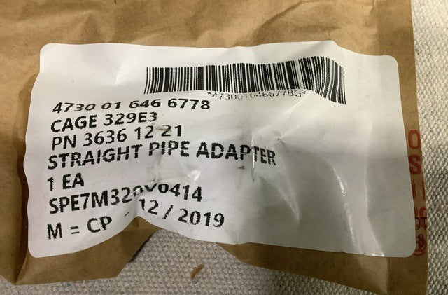 Tube Straight Adapter R0168608 NSN 4730-01-646-6778 - photo 4