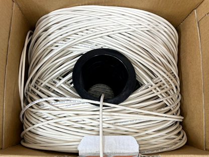 1000FT MOHAWK CAT 5E RISER 5ELAN M57547 PLENUM SOLID COPPER CORE CABLE 24AWG