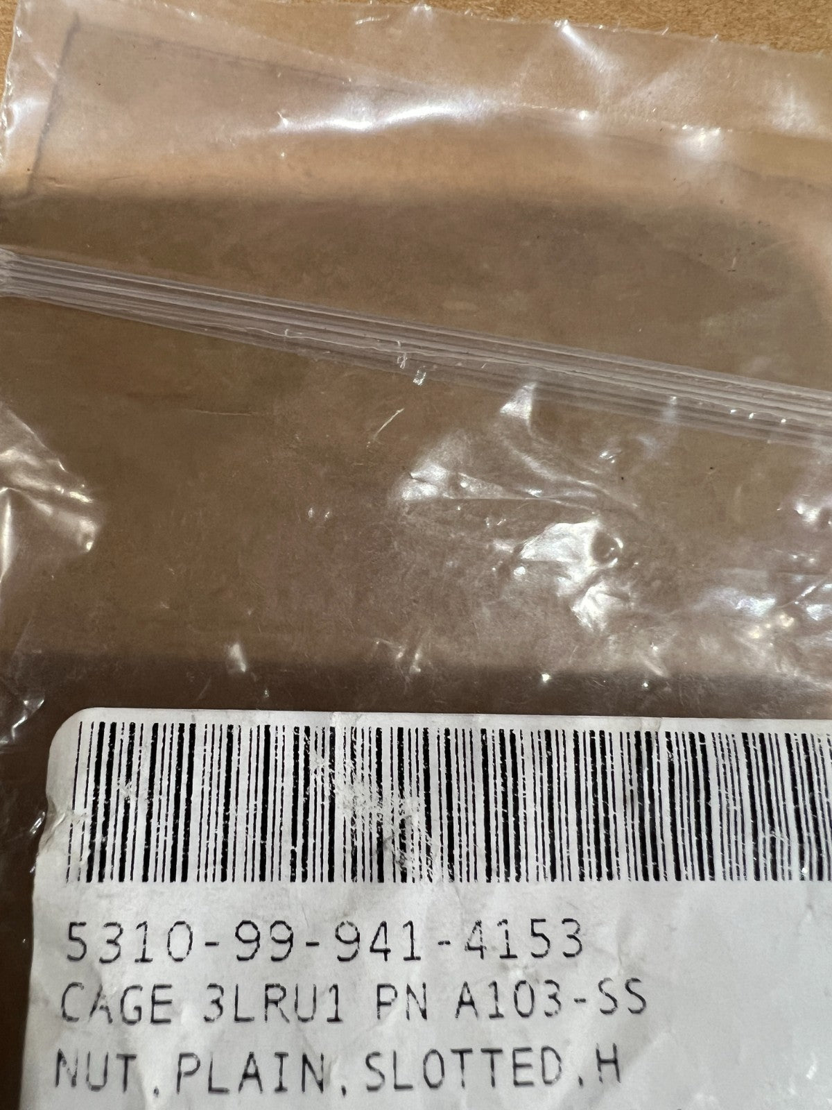 Nut A103-SS NSN 5310-99-941-4153 - photo 3