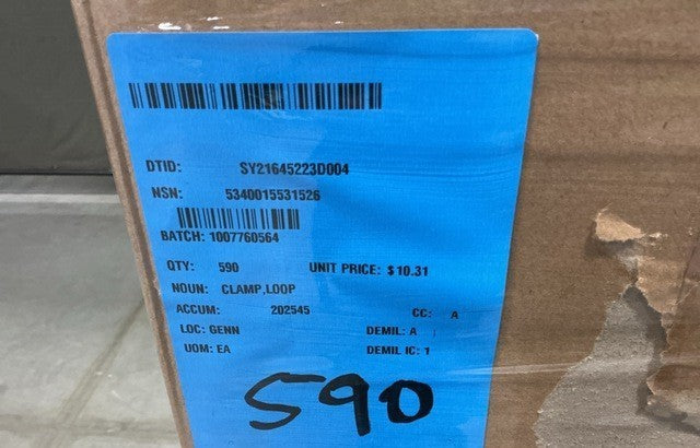 Bolt Clamp M001668 NSN 5340-01-553-1526 - photo 3