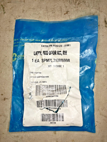 MRAP CAIMEN TRIMARK 6439120-01M1 DOOR MID-DDOR LATCH RR,RH 2540-01-567-7794