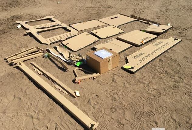 MRAP M-ATV M1240A1 SURPLUS OSHKOSH 4048783 HARD CARGO COVER KIT 2590-01-630-3135