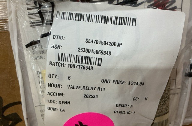 Relay Valve T-294866-D NSN 2530-01-566-9848 - photo 9