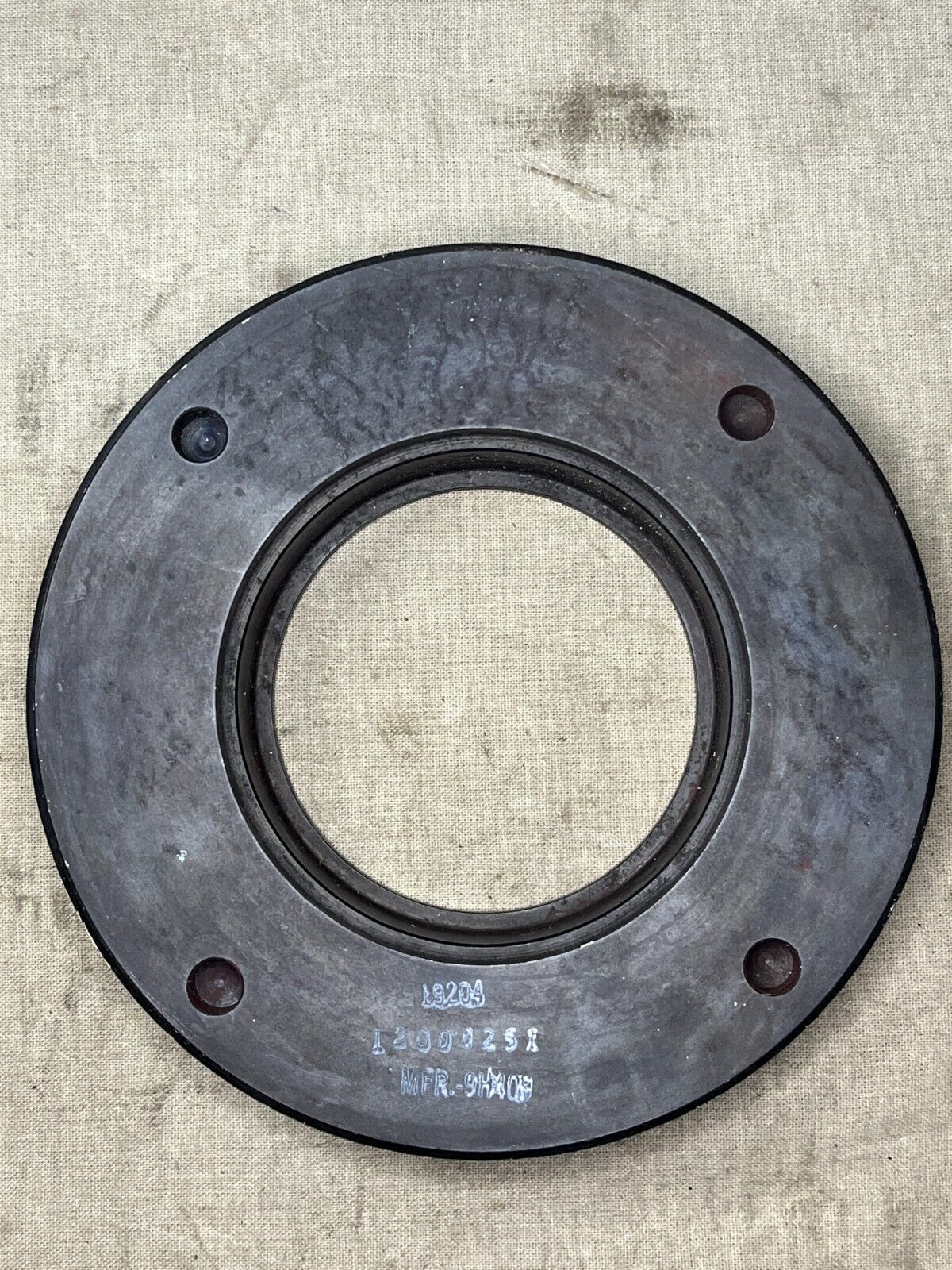 MILITARY M198 HOWITZER 12008251 EXTERNALLY THREADED RING 5365-01-039-8715 NOS