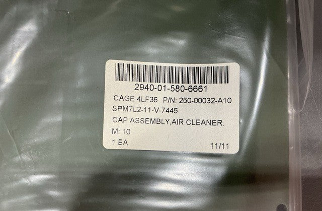 Cap Assy 250-00032-A10 NSN 2940-01-580-6661 - photo 4