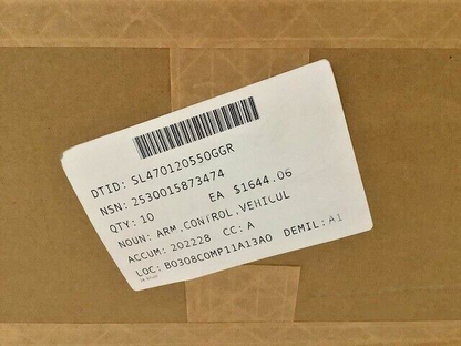 GENUINE OSHKOSH 3849771 SUSPENSION CONTROL ARM MRAP MATV USGI 2530-01-587-3474