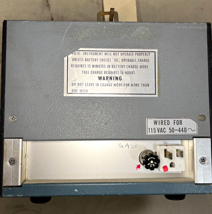 VINTAGE FLUKE 845AB HIGH IMPEDENCE VOLTMETER NULL DETECTOR 6625-00-226-3718