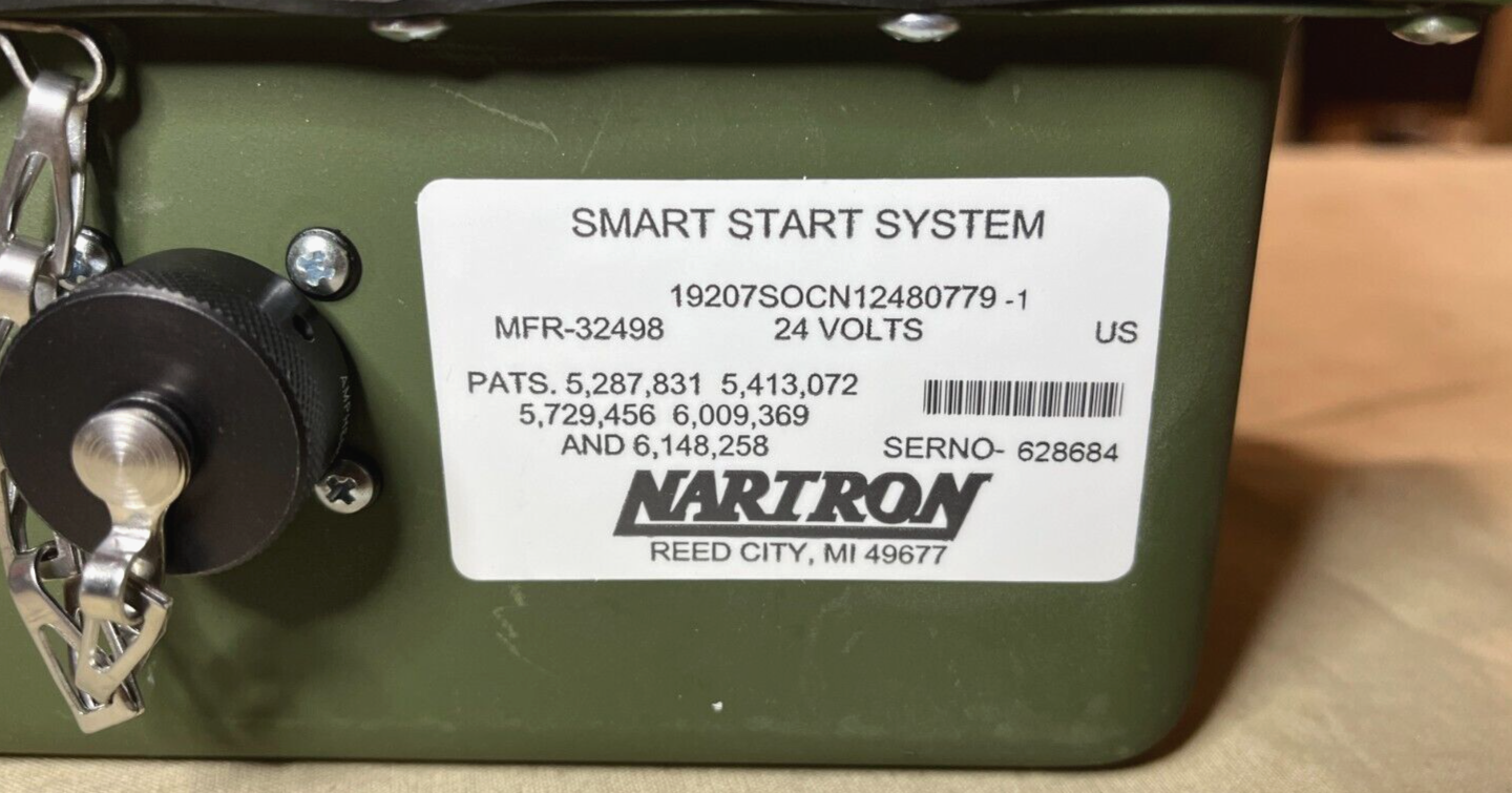 New Nartron Smart Start Protective Control Box Glow Plug Controller HMMWV M998