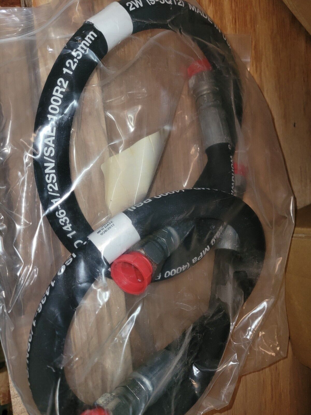 (1) MRAP-COUGAR CAT 1 CAT II 10044011 REAR BRAKE HOSE ASSEMBLY 4720-01-607-8957