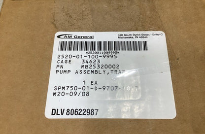 Transfer Pump Assy M-915 NSN 2520-01-100-9995 - photo 3