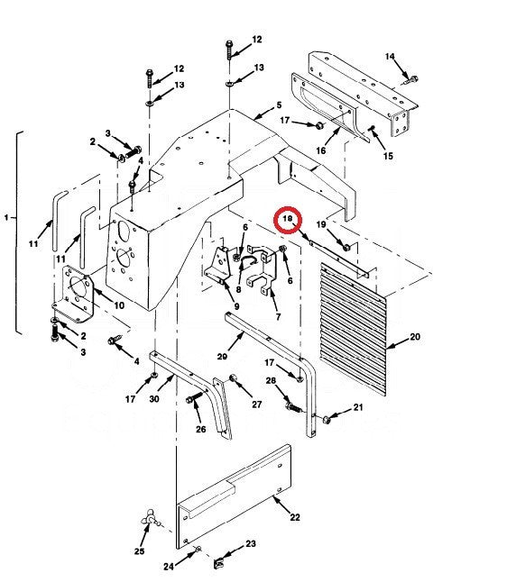 Mounting Plate 1909270 NSN 5340-01-353-6392 - photo 2
