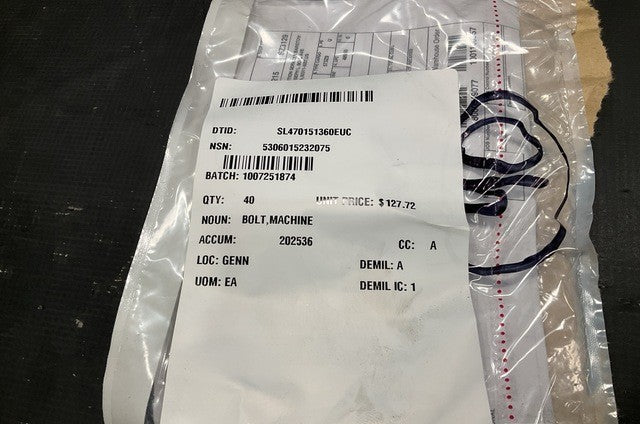 Machine Bolt NAS1010-18A NSN 5306-01-523-2075 - photo 3