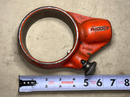 RIDGID D-286 12-R U6 RED/SILVER MANUAL RATCHET THREADER FOR DIE HEAD [NO HANDLE]