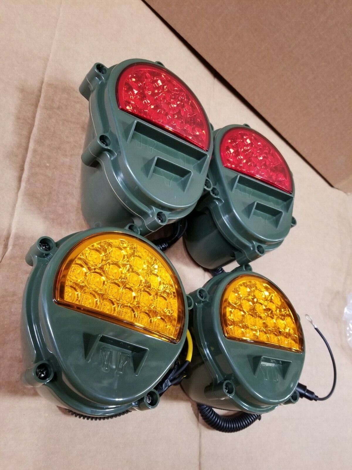 NEW LED HMMWV BRAKE LIGHT TURN SIGNAL HEADLIGHT SET M998 HUMVEE 12422957  M35