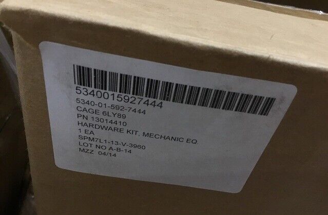 MRAP COUGAR 13014410 MECHANIC EQUIPMENT HARDWARE KIT O-GPK FASTENERS