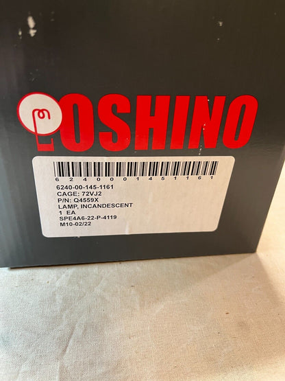 NEW OSHINO Q4559X INCANDESCENT LAMP, SEALED BEAM 28V 600W 6240-00-145-1161