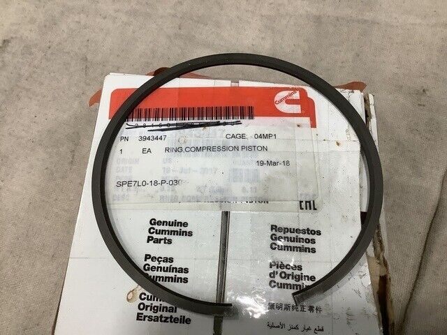 GENUINE COMPRESSION RINGS 3943447 5257364 394347 FOR CUMMINS DIESEL ENGINE