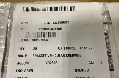 Component Bracket 12505646-001 NSN 2590-01-568-1180 - photo 6