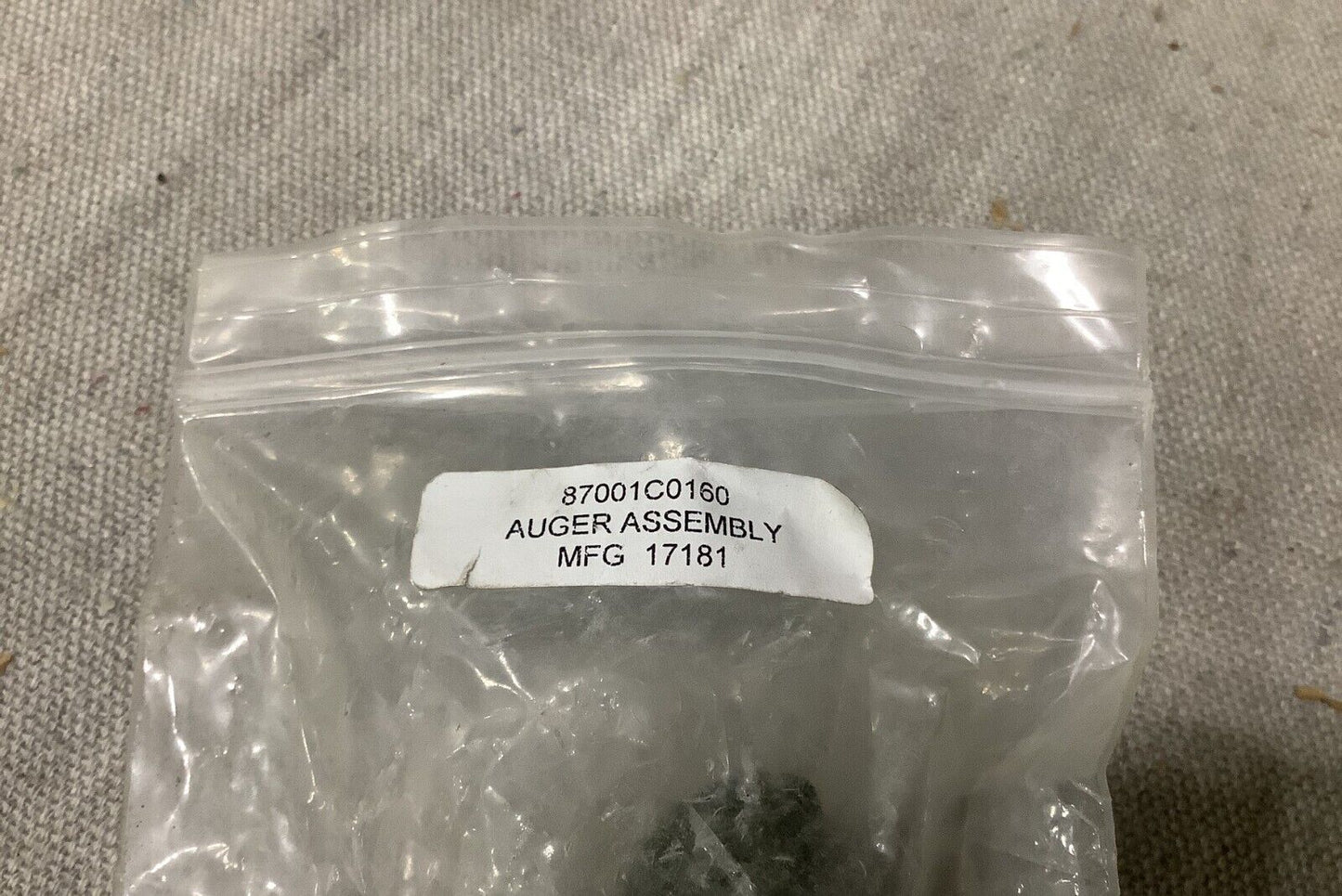 1EA MARINE CORPS 87001C0160 AUGER ASSEMBLY MOUNTING BRACKET 5340-01-538-9199