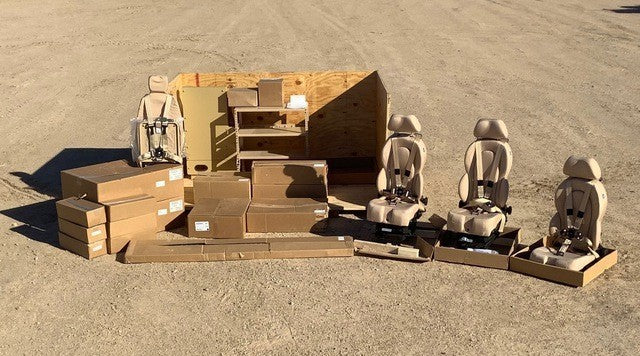 Mrap Seat Survivability Kit 35N1-555NN05-1D NSN 2540-01-590-9777