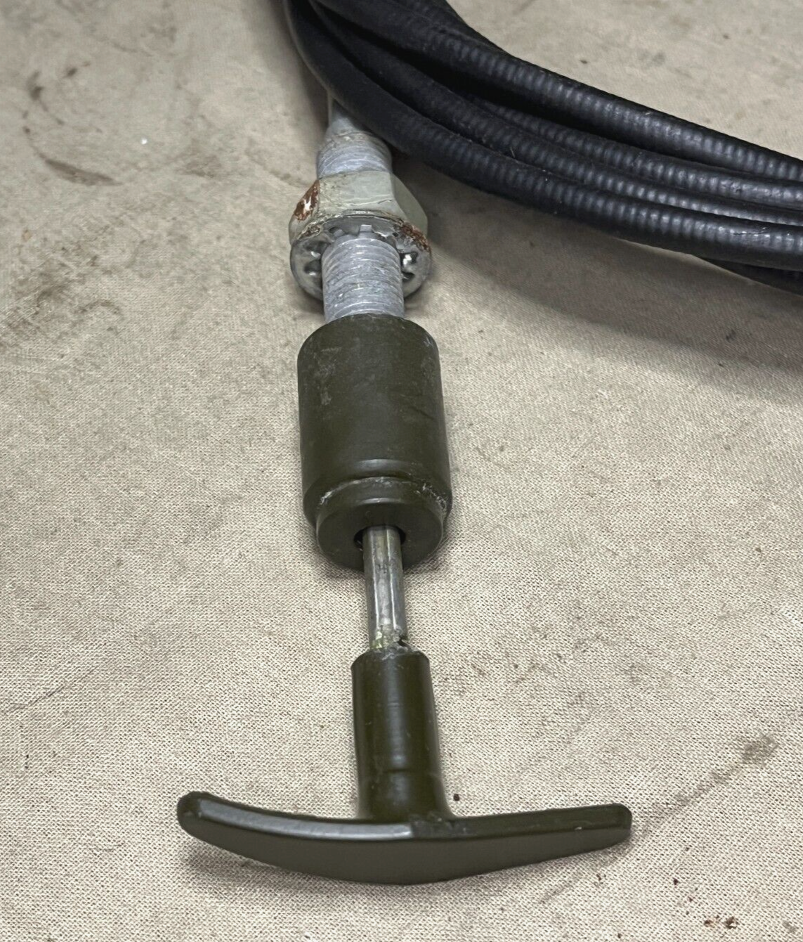 CHAPARRAL/VULCAN ADS/SSAMD 115895202 PUSH-PULL CONTROL ASSY 2590-00-072-6048 NOS