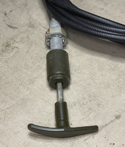 CHAPARRAL/VULCAN ADS/SSAMD 115895202 PUSH-PULL CONTROL ASSY 2590-00-072-6048 NOS