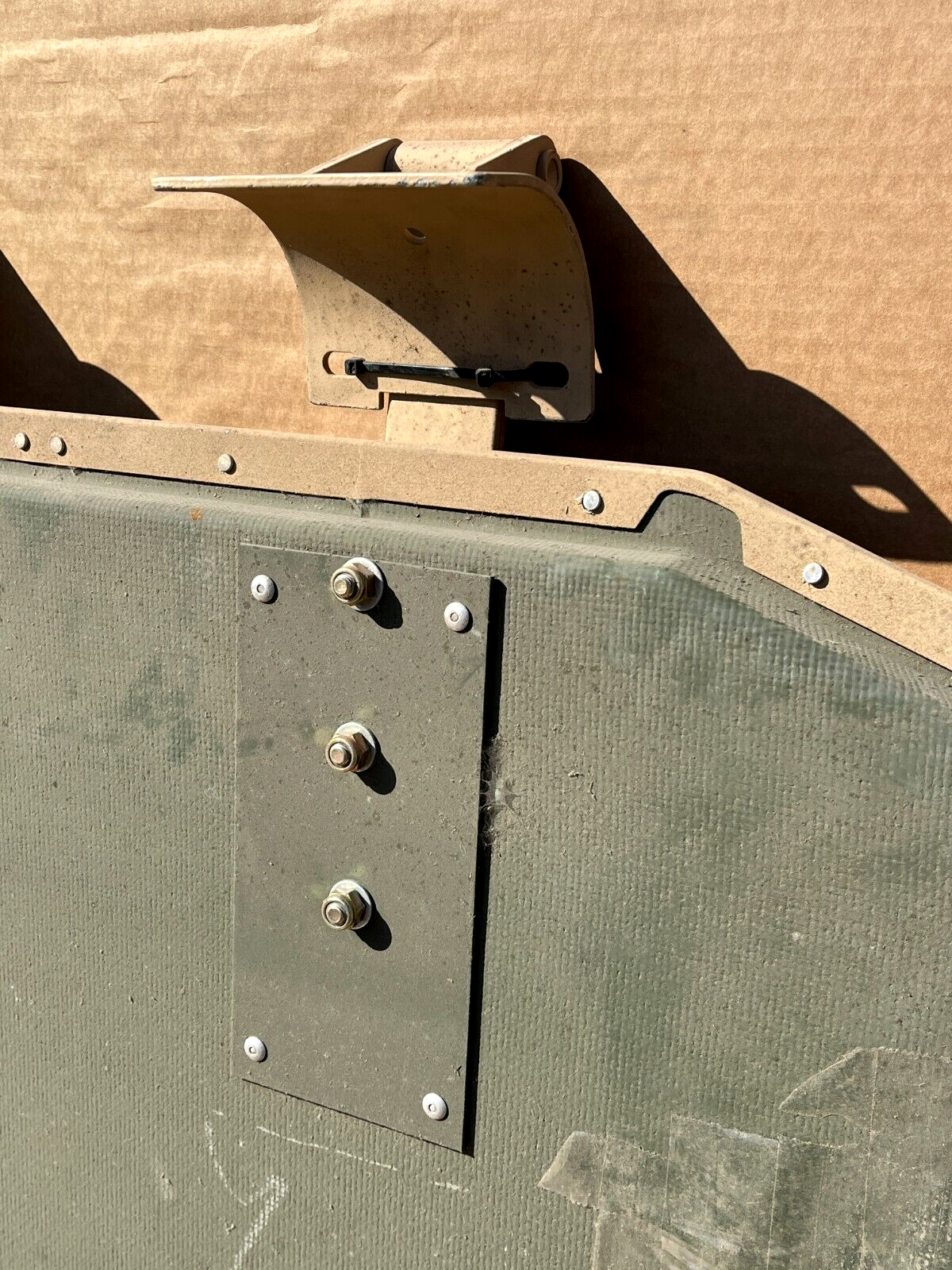 HMMWV 2 MAN AMBULANCE BODY REAR RIGHT HAND DOOR PASSENGER SIDE 2510-01-265-1139