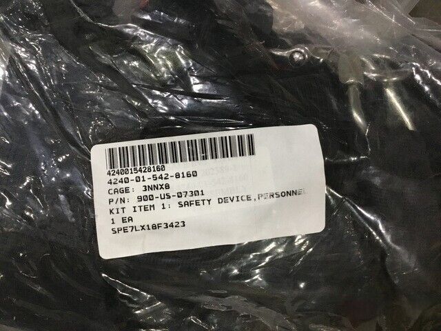 M998 HUMVEE FMTV MTV 57K6027 GUNNER RESTRAINT SEAT BELT KIT 2540-01-571-8576