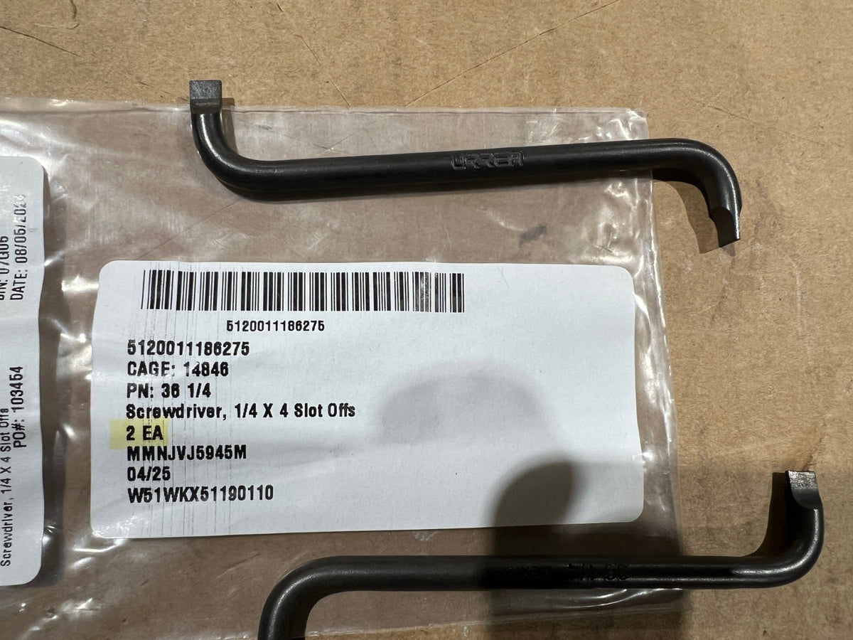 Offset Screwdriver AA36B291 NSN 5120-01-118-6275