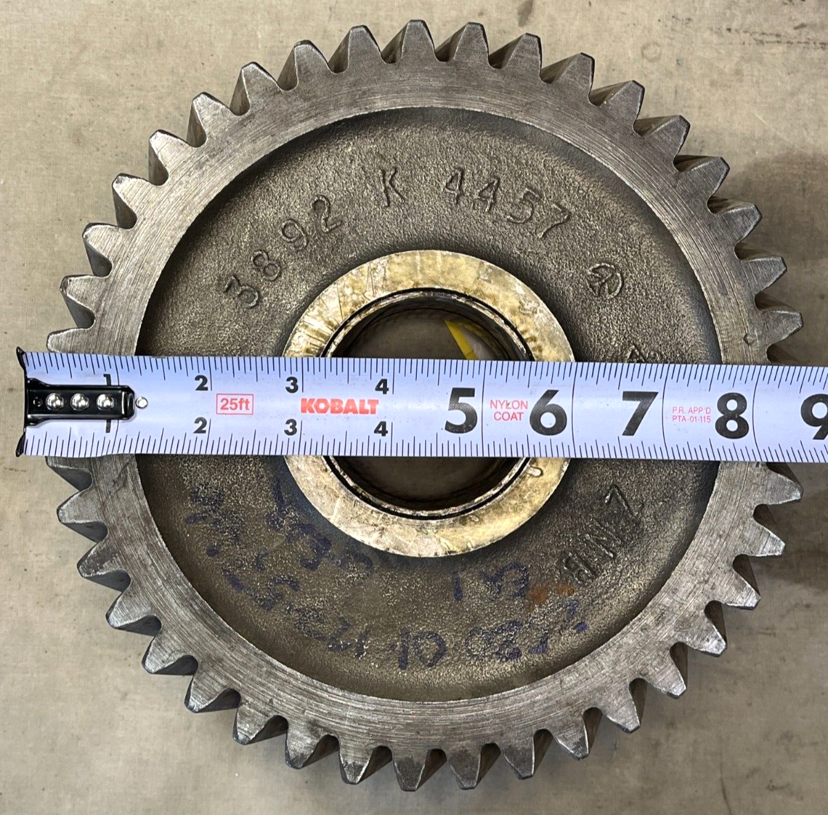 M939 5 TON GEAR AND BUSHING ASSEMBLY A-3892-D-4554 3892-K-4457 2520-01-127-5766