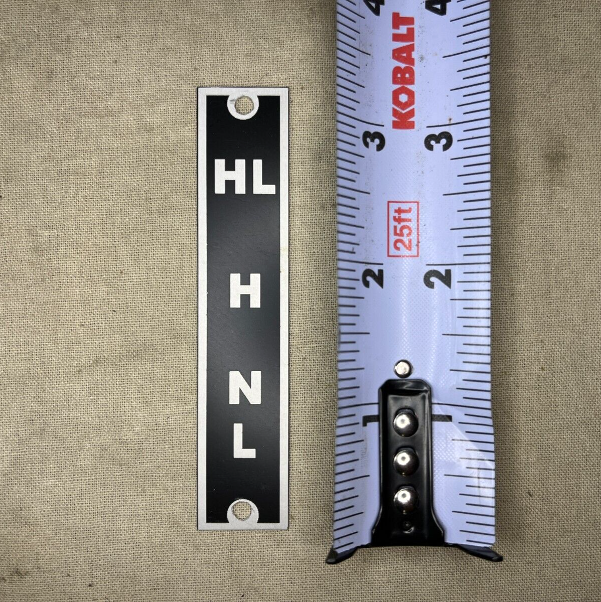 Shifter Plate 9905-01-207-6304 12338433 5583355 HMMWV Humvee M998 Data