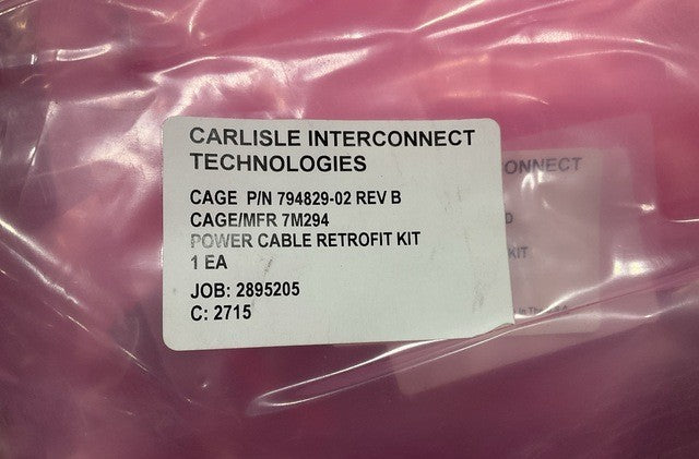 Cable Retrofit Kit 794829-02 NSN 5995-01-562-0970 - photo 2