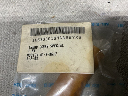 Thumb Screw Special 1180F74IT10 NSN 5305-01-091-6227