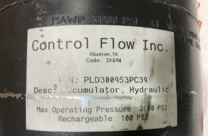 Hydraulic Accumulator PLD300953PC39 NSN 3040-00-004-9182 - photo 5