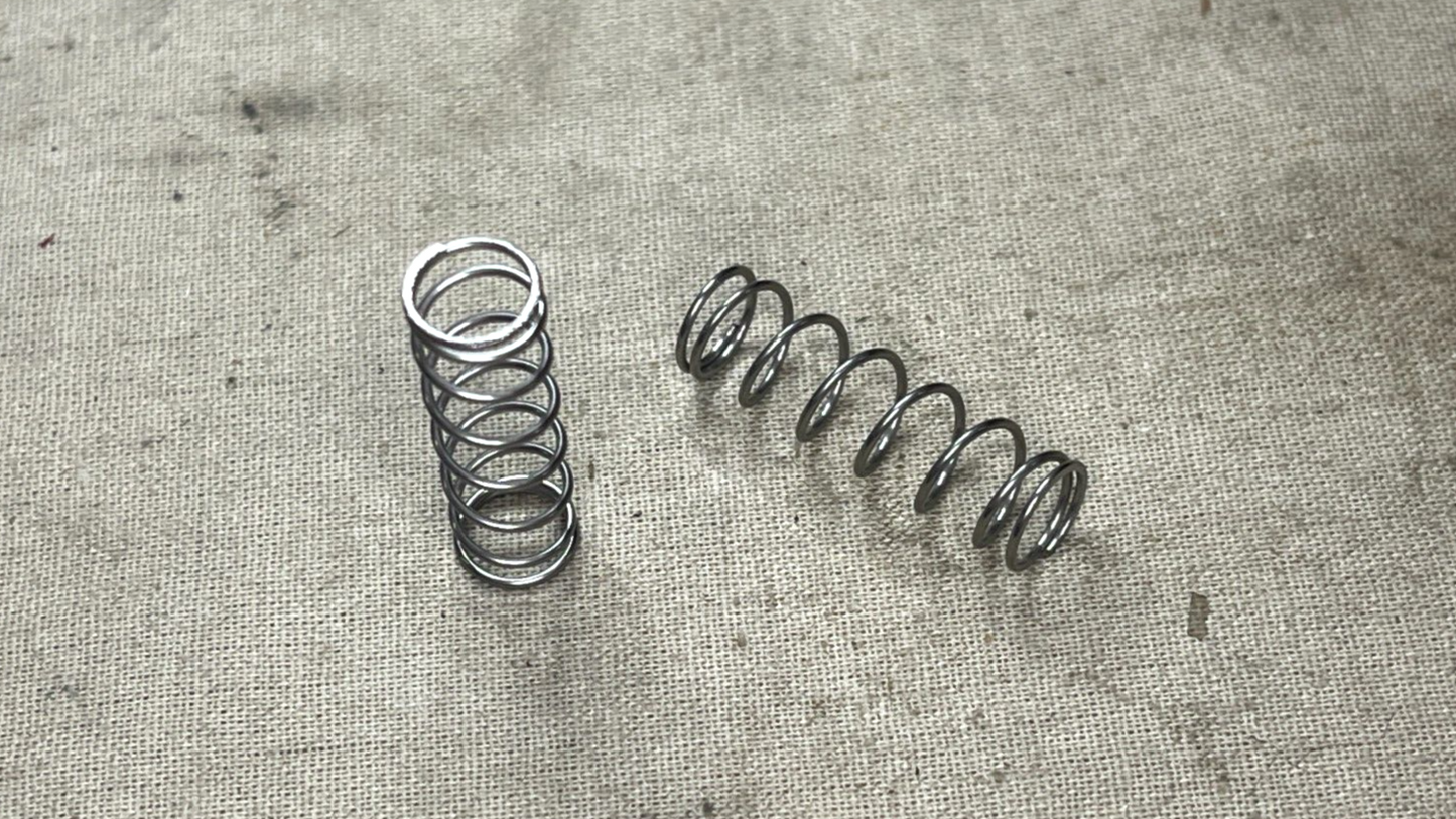 2 PACK OF COMPRESSION HELICAL SPRING 1'' RIGHT-HAND AS24585C156 5360-00-763-3986