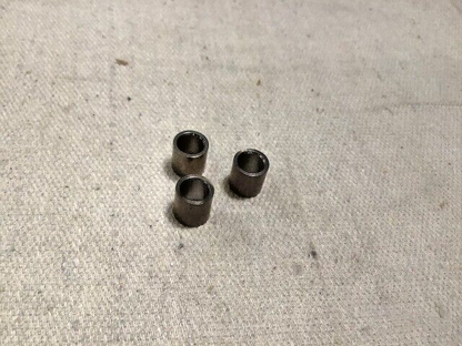 (3) Solid Plain Sleeve Spacer 0.36" L P/N 567888 NSN 5365-00-470-5326