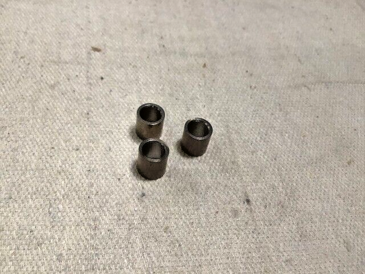(3) Solid Plain Sleeve Spacer 0.36" L P/N 567888 NSN 5365-00-470-5326