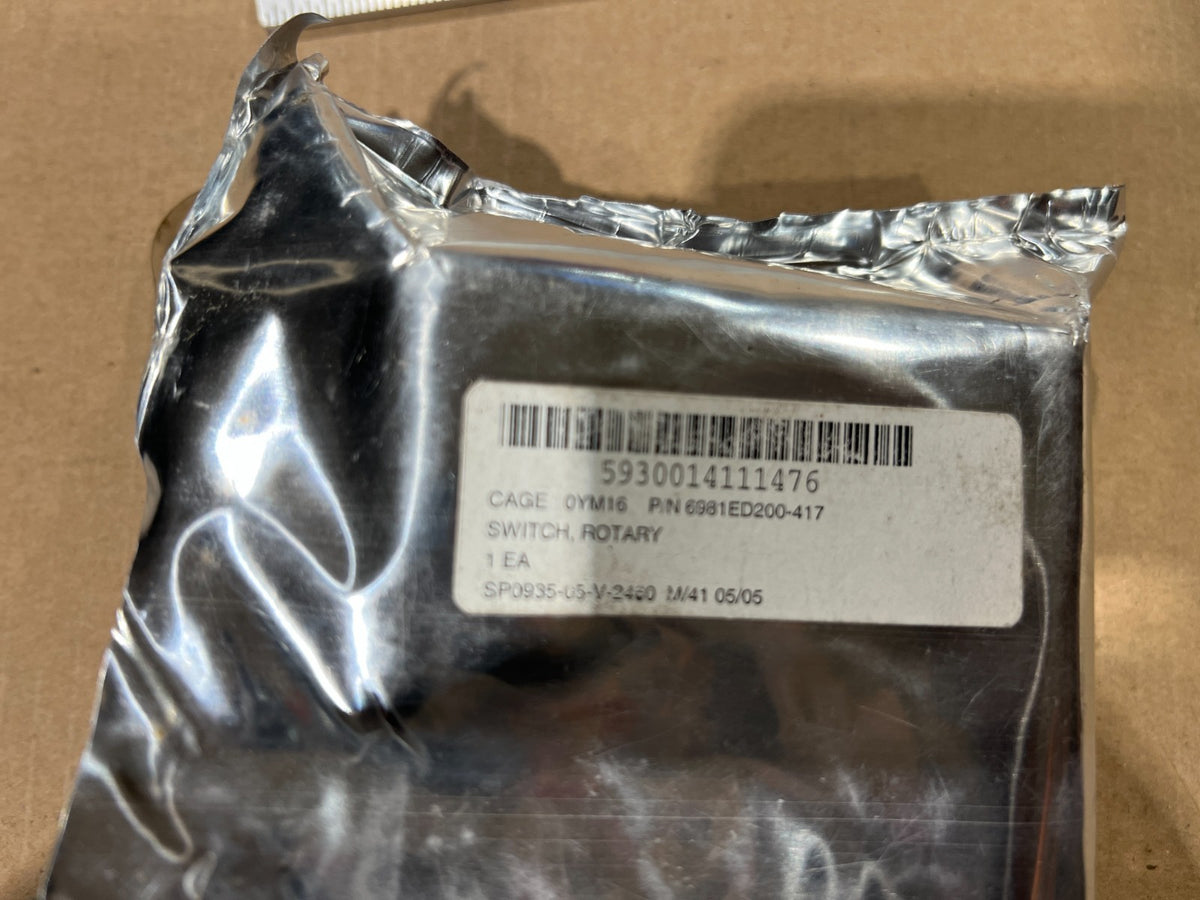 Rotary Switch 6981ED200-417 NSN 5930-01-411-1476 - photo 4