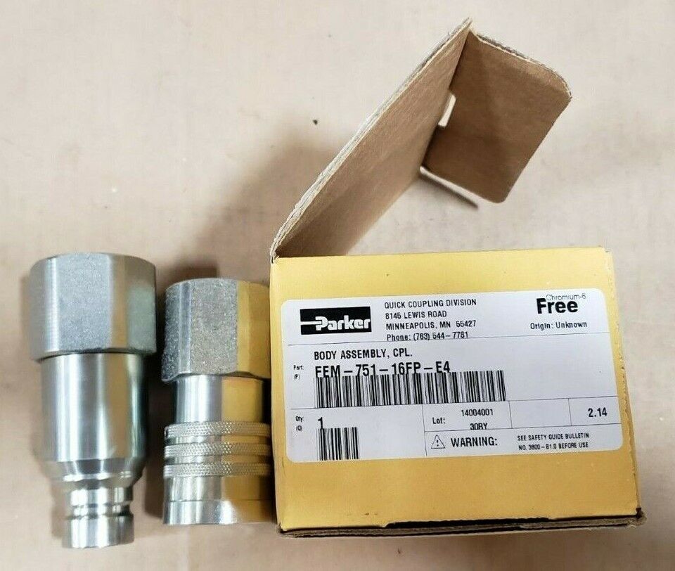 PARKER FLUSH FACE QUICK COUPLING  FEM-751-16FP-E4