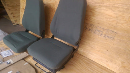 (4) High Back SEAT KIT M998 HMMWV Humvee  GREEN Driver  3 Commander Seat 57K0290