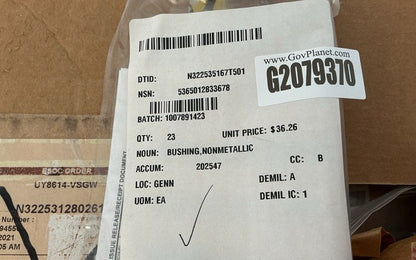 Rubber Round Nonmetallic Bushing M24235-2-064 NSN 5365-01-283-3678 - photo 2