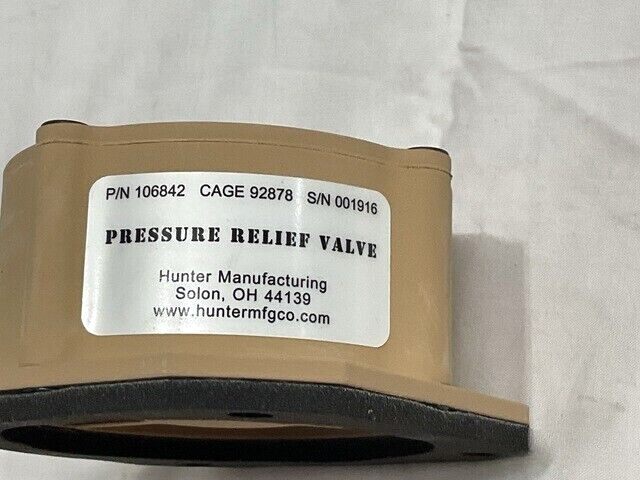 MRAP MMPV HDT 106842 PRESSURE SAFETY RELIEF VALVE 10004644 4820-01-556-3504