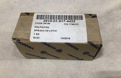 MACK BORING 1798478 PISTON PIN FOR ENGINE DIESEL TYPE DI 16 45M 2810-01-617-4422