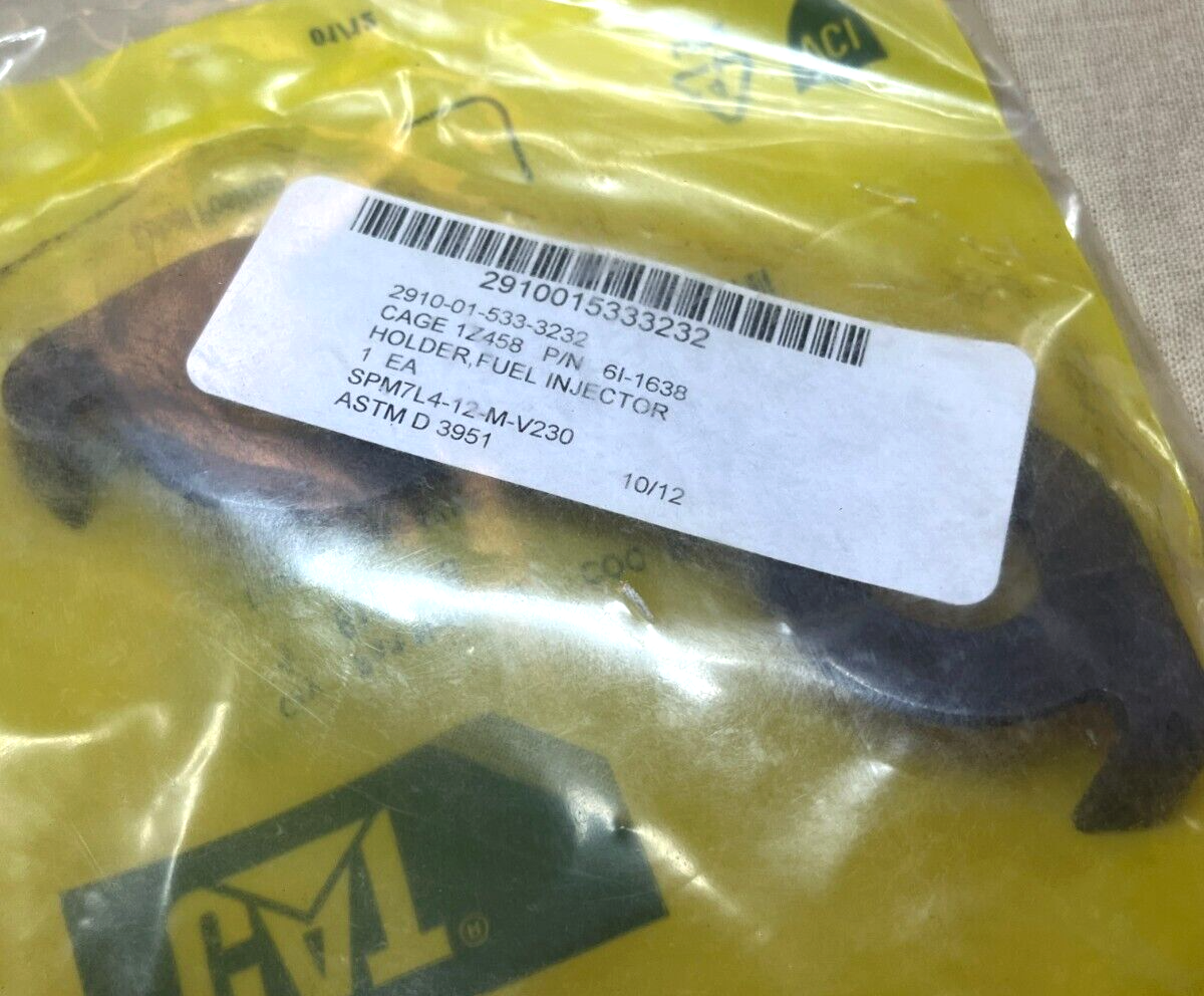 OEM CAT 2910-01-533-3232 CATERPILLAR FUEL INJECTOR HOLDER CAT 6I-1638 / 148-2134